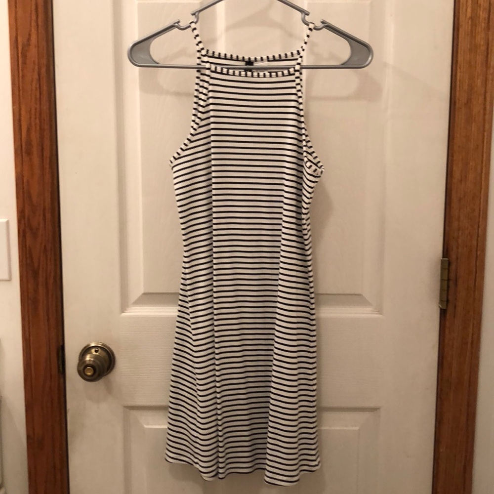 Black and white dress